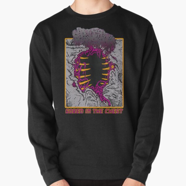Sanguisugabogg "Gored In The Chest" Pullover Sweatshirt RB0812 product Offical sanguisugabogg-1 Merch