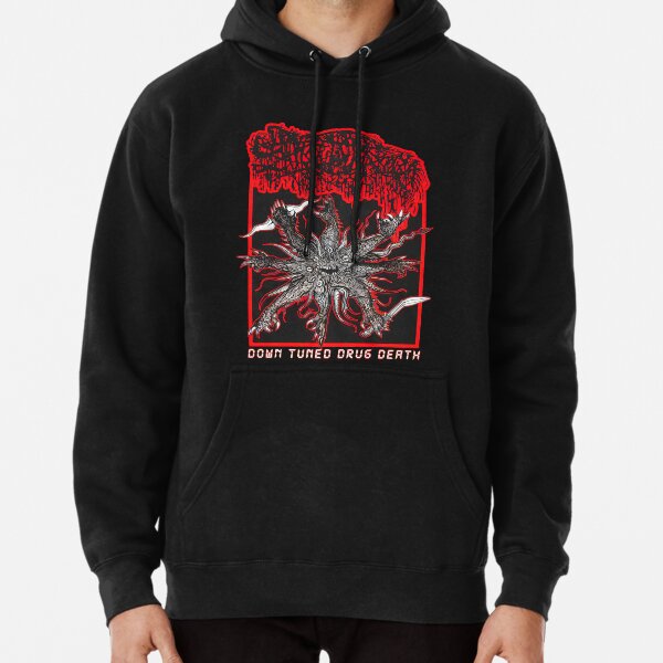 Sanguisugabogg "Down Tuned Drug Death" Pullover Hoodie RB0812 product Offical sanguisugabogg-1 Merch
